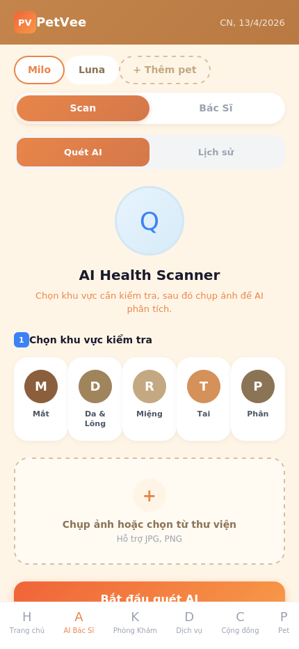 PetVee - AI Health Scanner